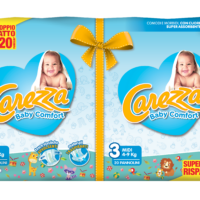 Carezza Pannolini Baby Comfort (4-9 Kg) - 4x40pz = 160 pannolini - immagine 3
