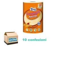 Foxy Cartapaglia Master Asciugatutto Monorotolo - 10 Bobine - immagine 2