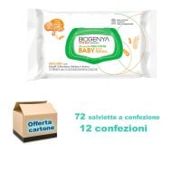 Biogenya Baby Eco Natural - Salviette umide Baby, 72pz x 12 confezioni - immagine 2