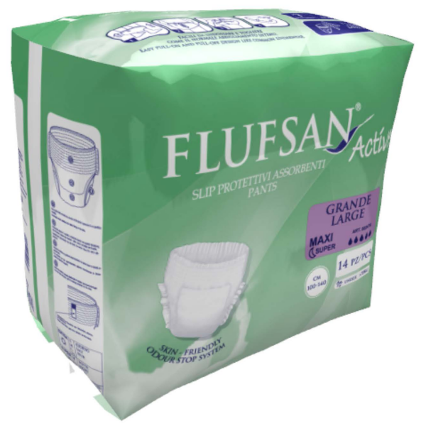 FLUFSAN Active Pants Maxi (Large) - 6x14pz = 84 pants