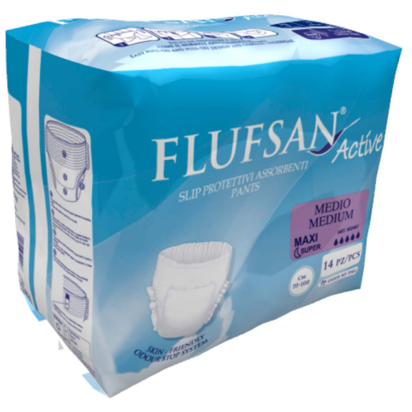 FLUFSAN Active Pants Maxi (Medium) - 6x14pz = 84 pants