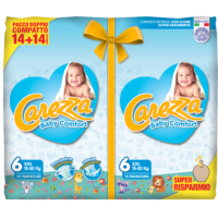 Carezza Pannolini Baby Comfort (16-30 Kg) - 5x28pz = 140 pannolini - immagine 2