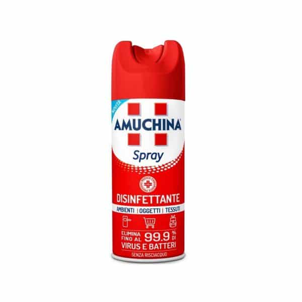 Amuchina Spray Disinfettante - Ambienti Oggetti Tessuti, 400 ml