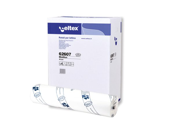 Celtex Medilux Lenzuolino Medico 2 veli (211 strappi) - 6 rotoli da 80 m