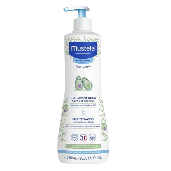 Mustela Detergente Delicato Corpo e Capelli - 750 ml