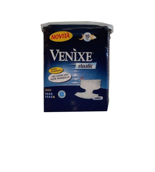 Venixe Elastic Pannolone Maxi Notte (Large) - 4x10pz = 40 pannoloni