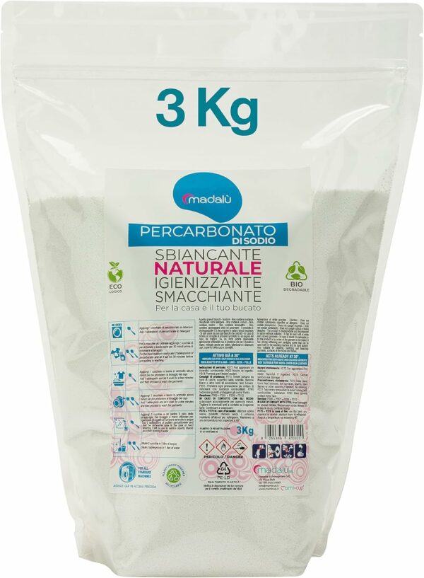 Madalù Percarbonato di Sodio - 3 Kg