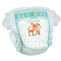 Carezza Pannolini Welcome Baby (3-6 Kg) - 4x42pz = 168 pannolini - immagine 2