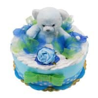 torta pannolini blue bear alto