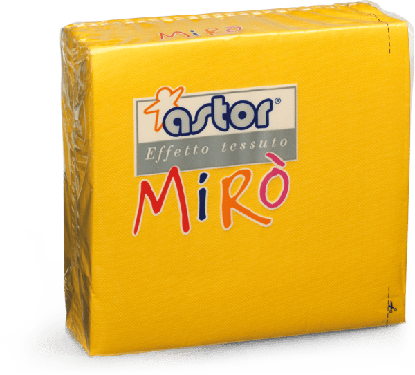 astor tovagliolo miro giallo mais