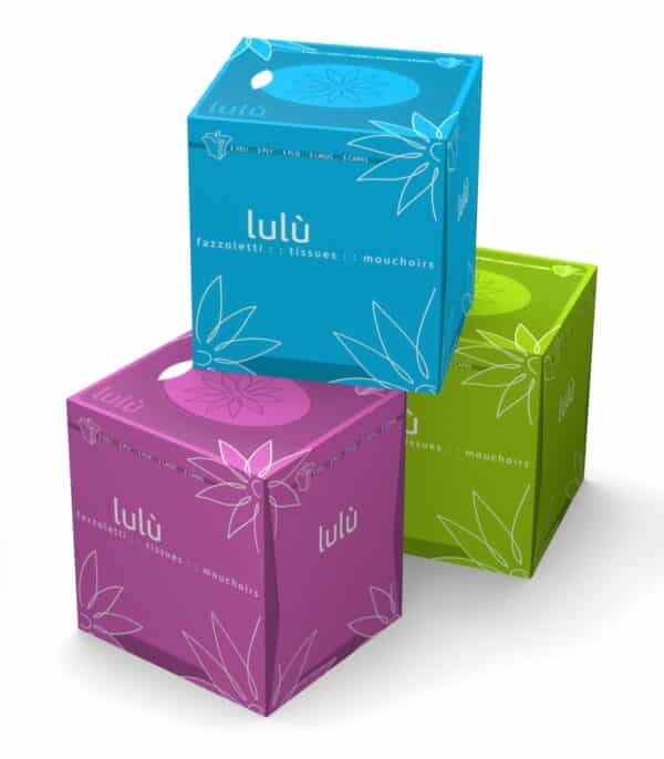 LULU' Veline 3 veli cubo da 60 pz. (12 confezioni da 60 pz. )