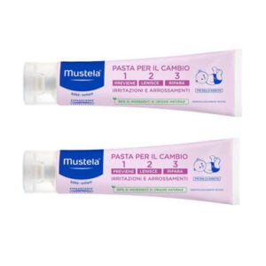MUSTELA Pasta per il cambio Pannolino 123 in tubo da 2x150 ml.
