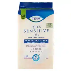 tena lights sensitive normal 16