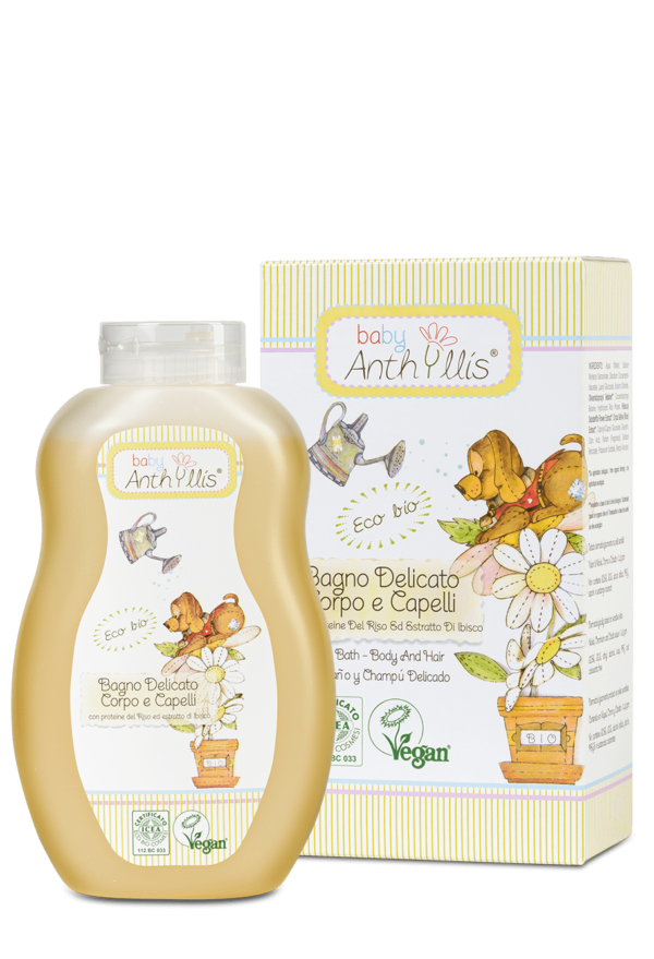 BABY ANTHYLLIS Bagno Delicato Corpo e Capelli BIO 400ml.