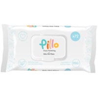 PILLO Salviette Umide Bimbo con Aloe Vera Bio 72 pz. con apertura Pop-Up ( 20 conf. x cartone ) - immagine 2