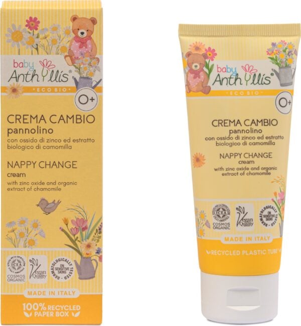 BABY ANTHYLLIS Crema Cambio Pannolino Bio 100ml.