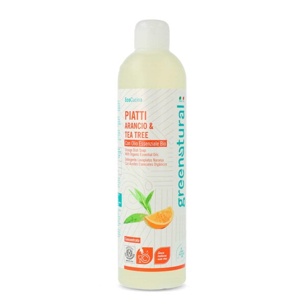 Greenatural Detergente Piatti Arancio & Tea Tree 500ml.