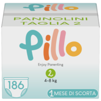 PILLO Pannolini ENJOY MINI 4-8 Kg. 31 pz. ( 6x31 = 186 pannolini) - immagine 2
