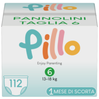 PILLO Pannolini ENJOY GIGANTE 13-18 Kg. 28 pz. ( 4x28 = 112 pannolini) - immagine 2
