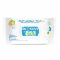 BIOGENYA Salviette Umide BABY ACQUA PURA Eco Natural 70 pz. con Pop-Up ( 12 Confezioni x Cartone ) + Omaggio 4 Confezioni BioGenya Tascabili 20pz. - immagine 2